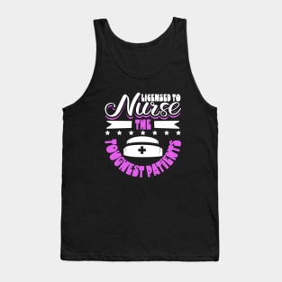 Licensed to nurse - correctional care Tank Top